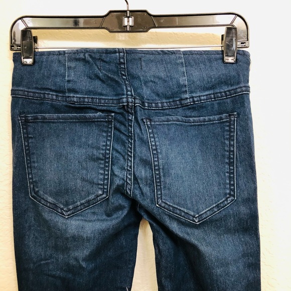 Free People Penny Pull On Flare Leg Jeans - Picture 7 of 8